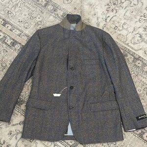 Southwick Men's Plaid Blazer Jacket size 44